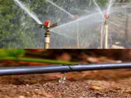 drip and portable sprinkler subsidy