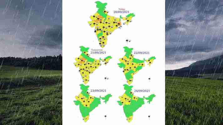 आने वाले दिनों में राजस्थान, मध्यप्रदेश सहित इन जगहों पर हो सकती है भारी बारिश