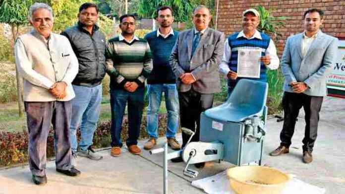 Pedal Operated Maize Sheller