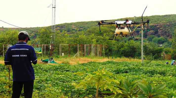 खेती के लिए ड्रोन खरीदने पर सरकार देगी 10 लाख रुपये तक का अनुदान