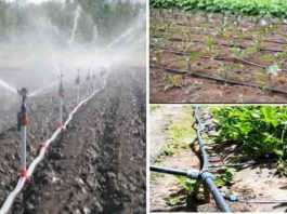 agricultural irrigation equipment on subsidy
