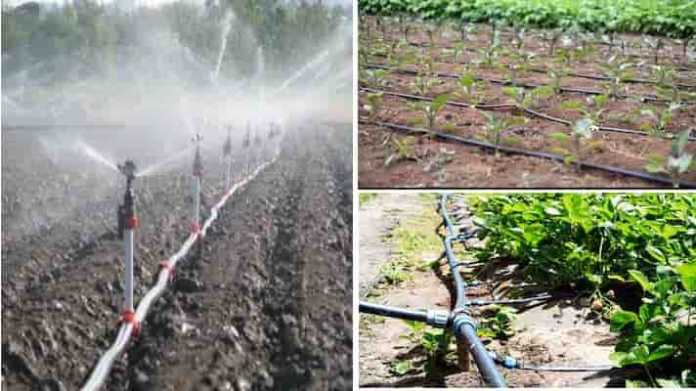 agricultural irrigation equipment on subsidy