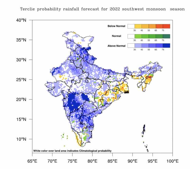 monsoon rainfall probability