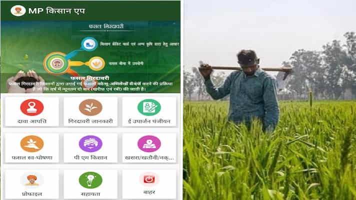 योजनाओं का लाभ लेने के लिए किसान खुद इस एप पर करें अपनी फसल की गिरदावरी