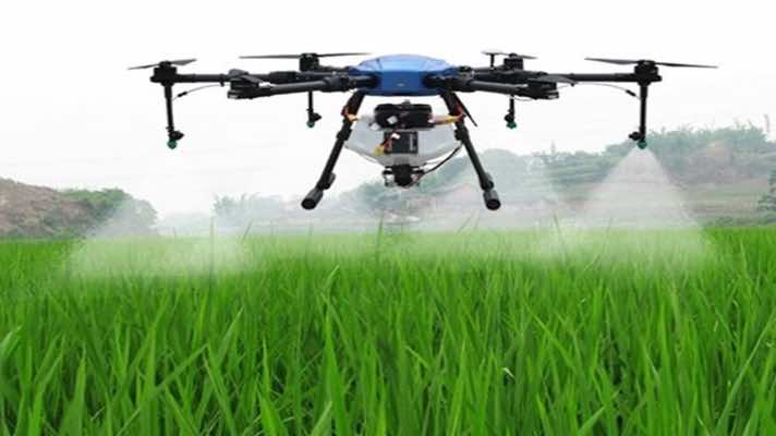 SOP for pesticide spraying by farmer drone