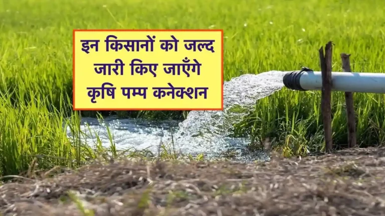 Krishi Pump Connection