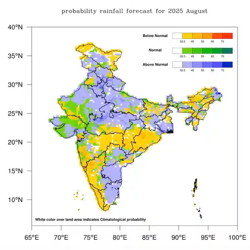 August 2025 me barish kaisi hogi