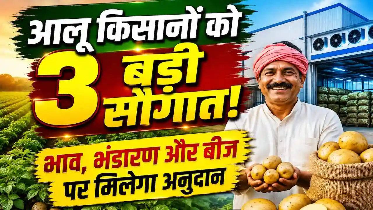 UP Yogi Govt 3 big schemes for potato farmers cold storage seed subsidy bhamashah kosh