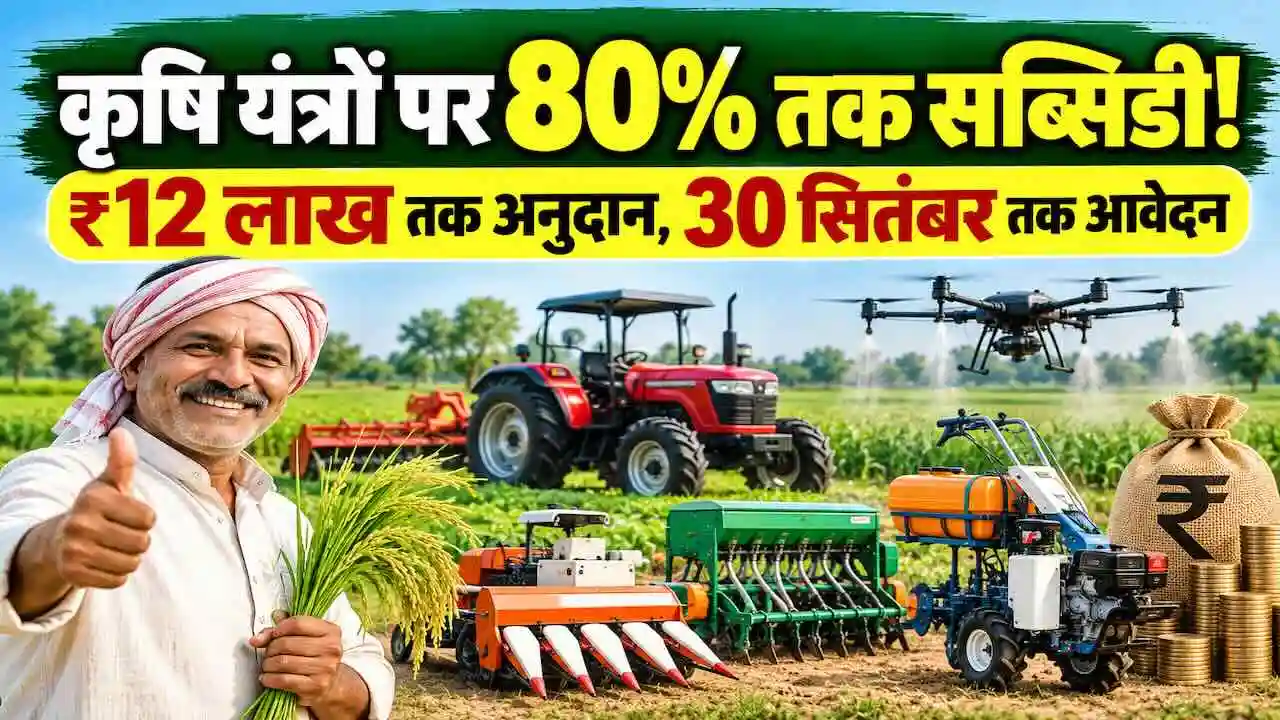Apply Online For Tractor and Agricultural Machinery Subsidy
