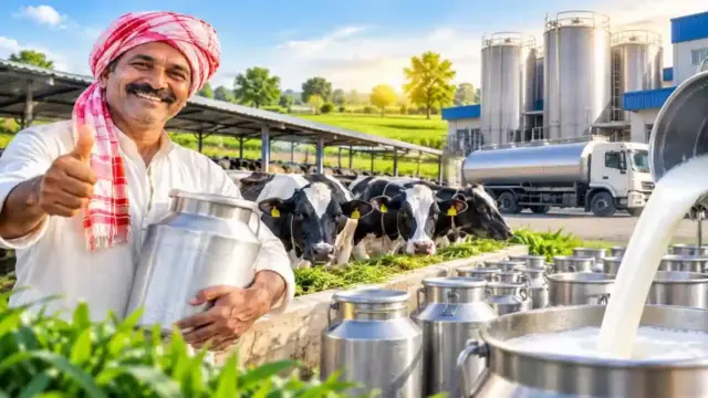 MP Milk Capital Rise in Milk Production and Collection